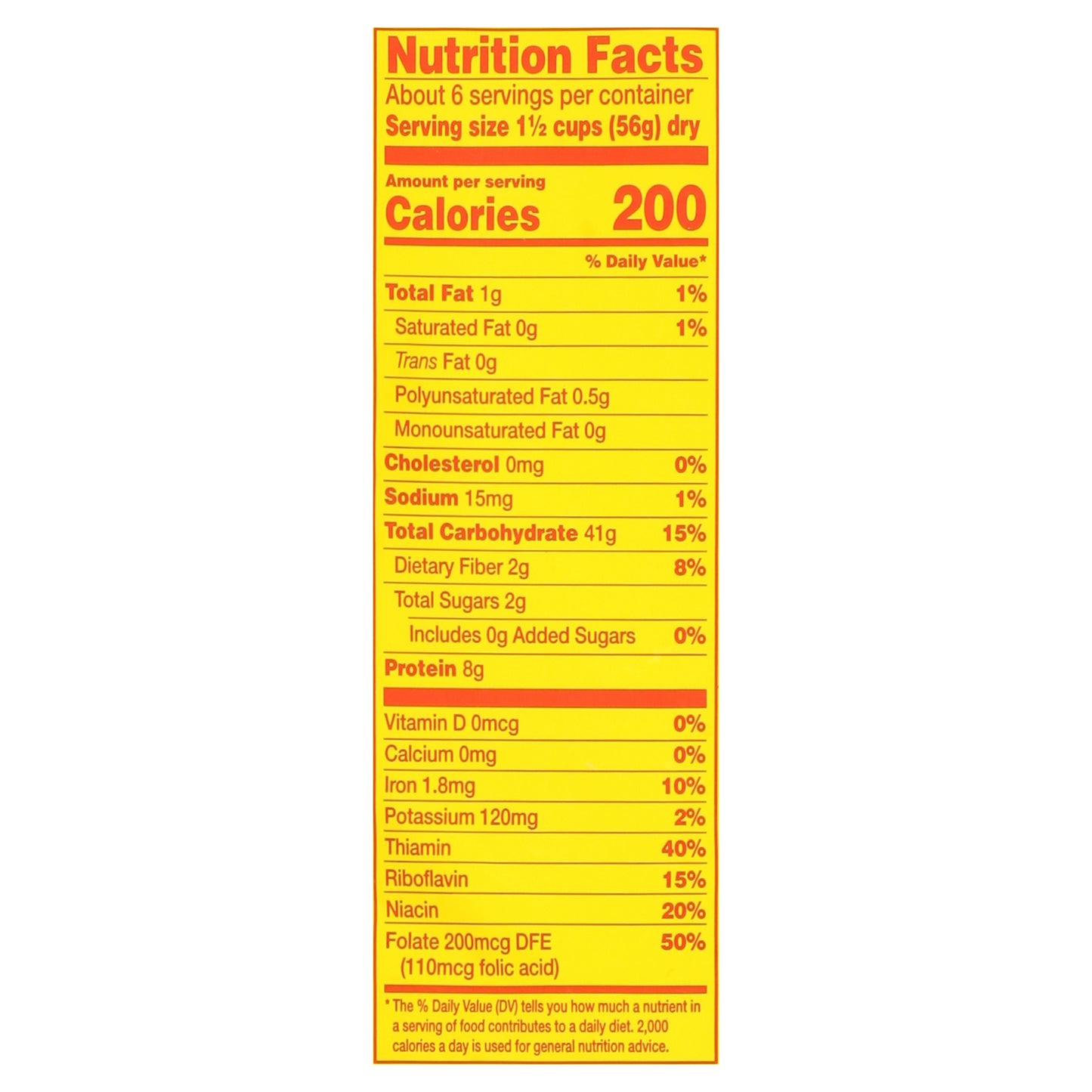 No Yolks Broad Macaroni 12 oz
