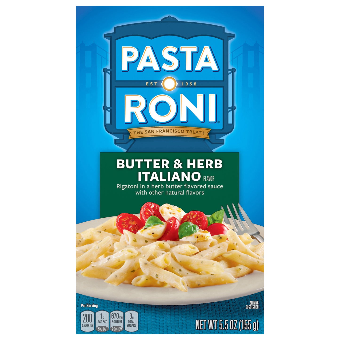 Pasta Roni Penne Butter & Herb Italiano Flavor 5.5 Oz