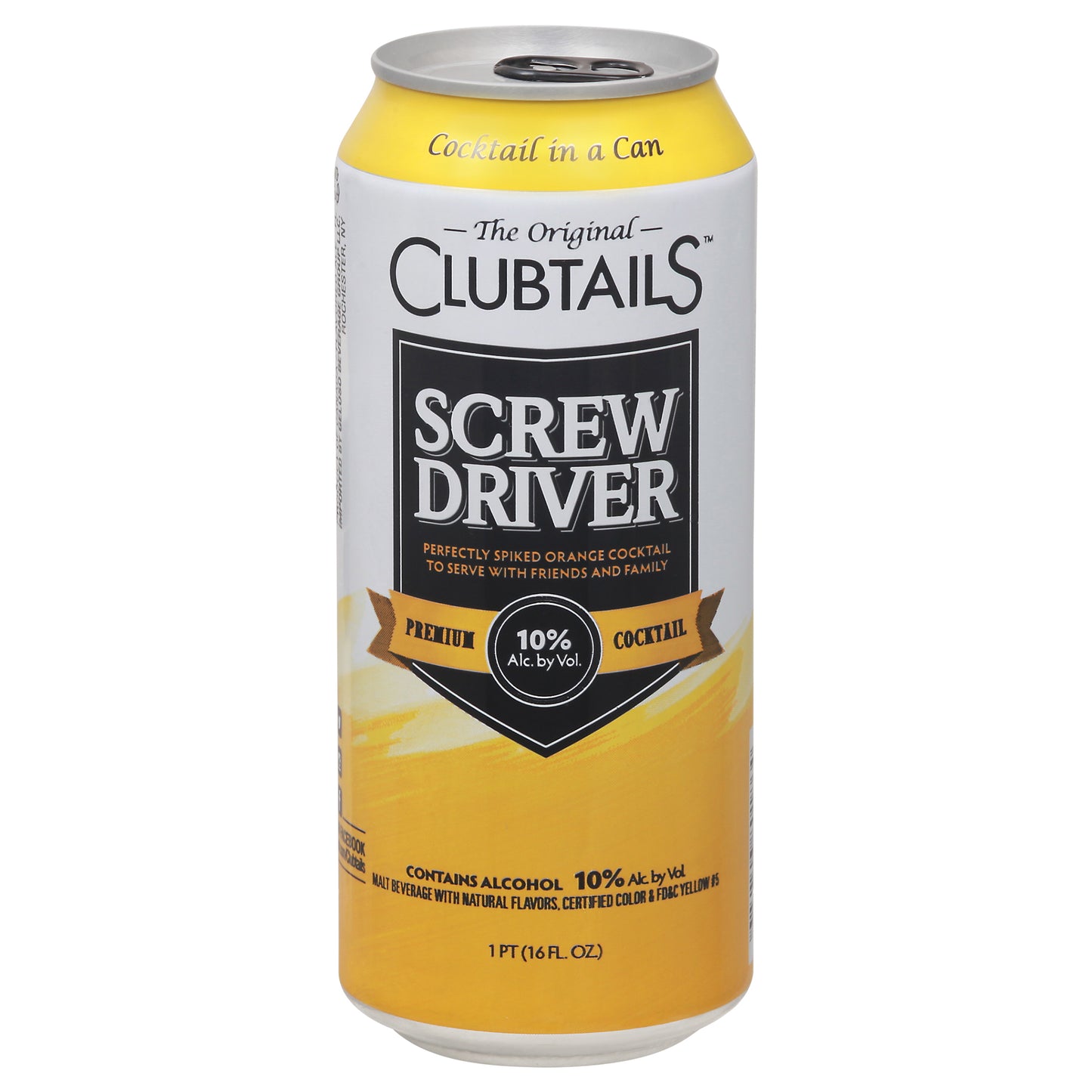 Clubtails Screw Driver The Original Premium Cocktail 1 pt Can
