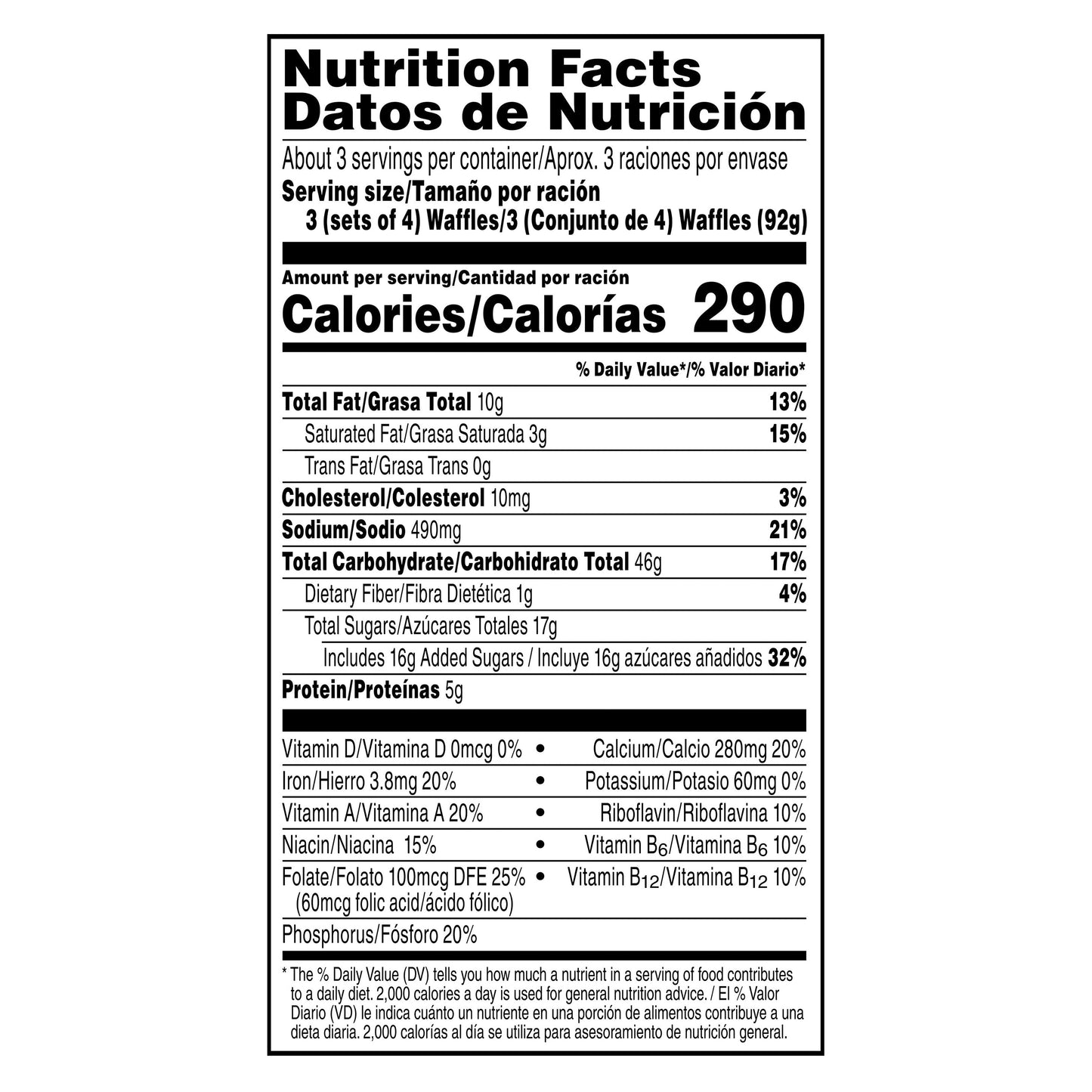 Kellogg's® Eggo® Minis Cinnamon Toast Frozen Waffle Bites