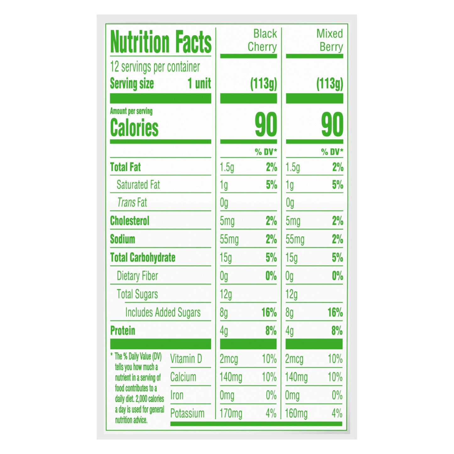 Activia Black Cherry and Mixed Berry Probiotic Yogurt, Lowfat Yogurt Cups, 4 OZ, 12 CT