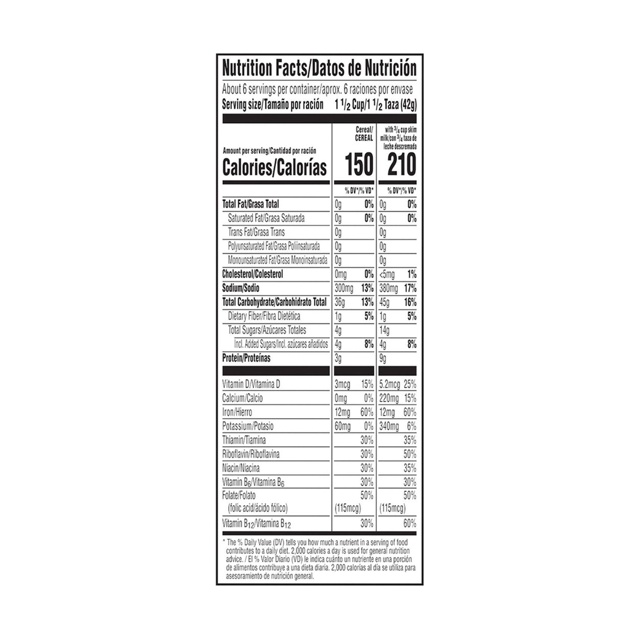 Kellogg's® Corn Flakes Original Breakfast Cereal - NET WT/PESO NETO 9.6 OZ (272g)