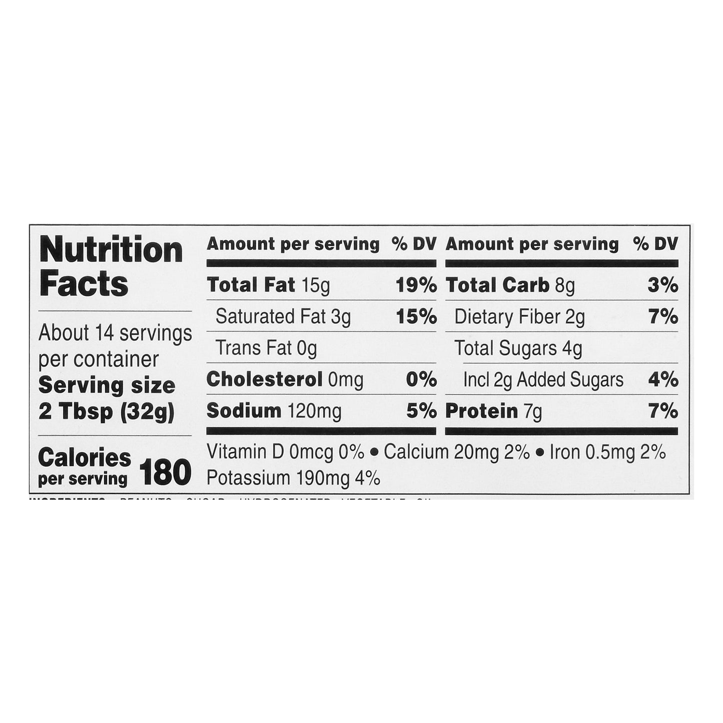Food Club Creamy Peanut Butter 16 oz