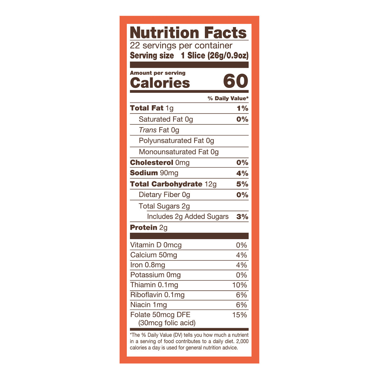 Nature's Own Butterbread, Sliced White Bread, 20 oz Loaf