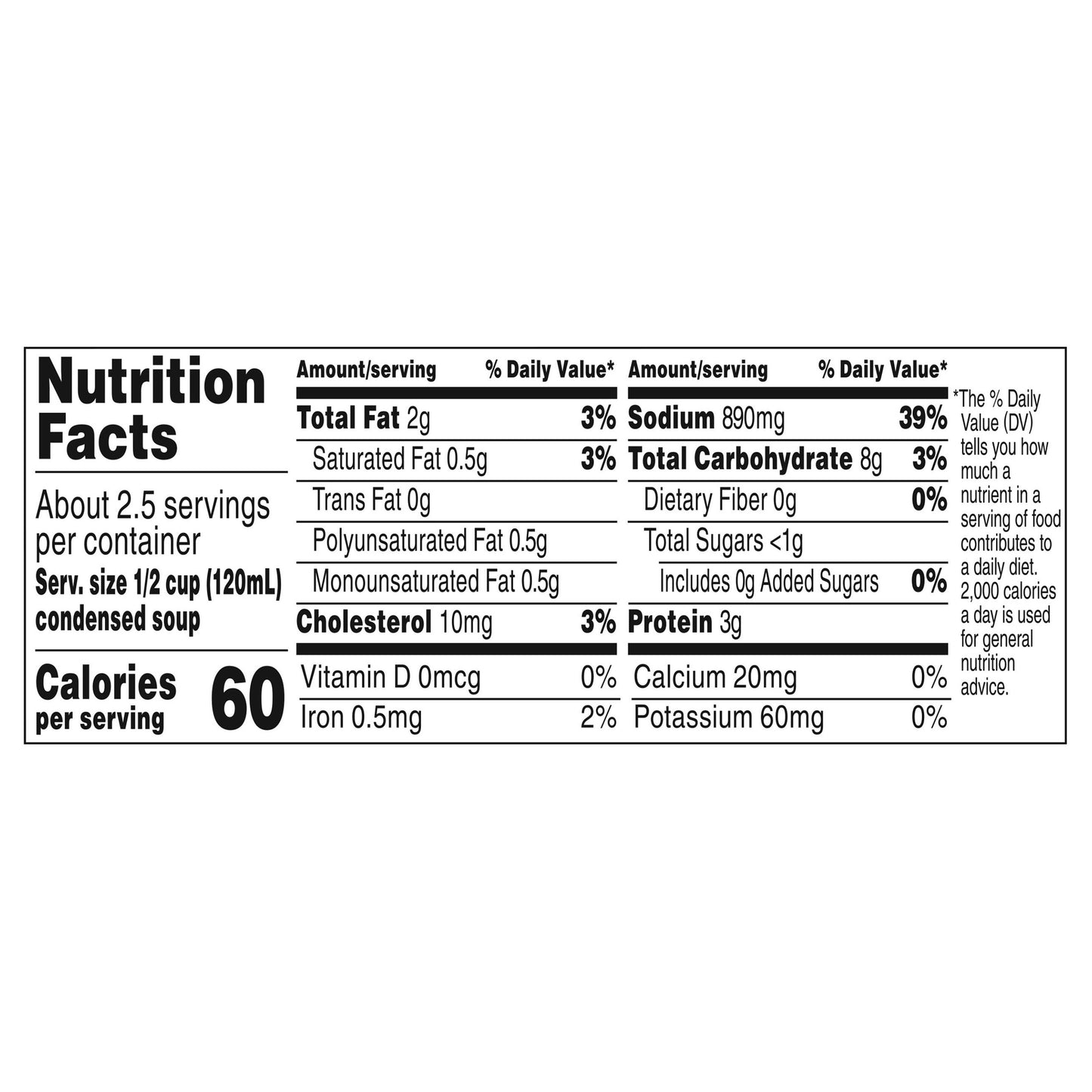 Campbell's Homestyle Chicken Noodle Condensed Soup 10.5 oz