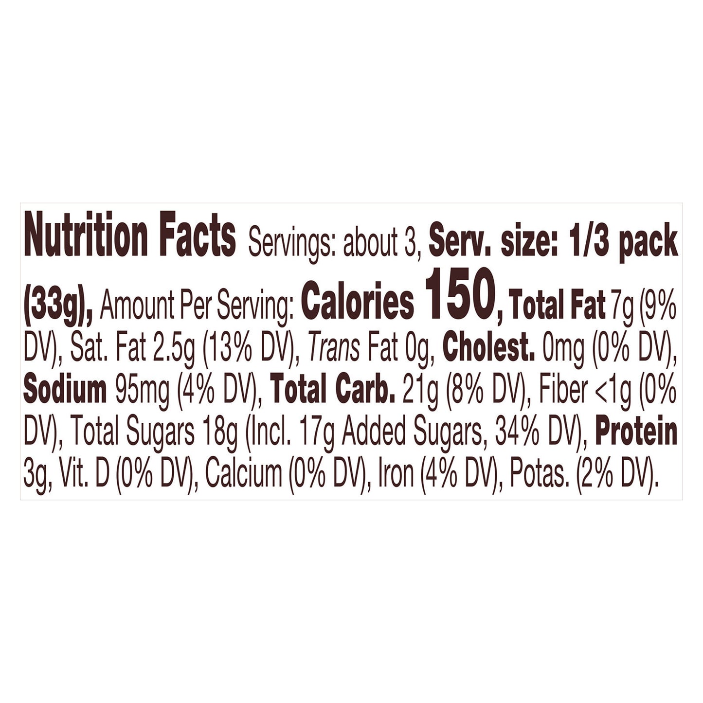 REESE'S FAST BREAK Milk Chocolate, Peanut Butter and Nougat King Size, Candy Bar, 3.5 oz