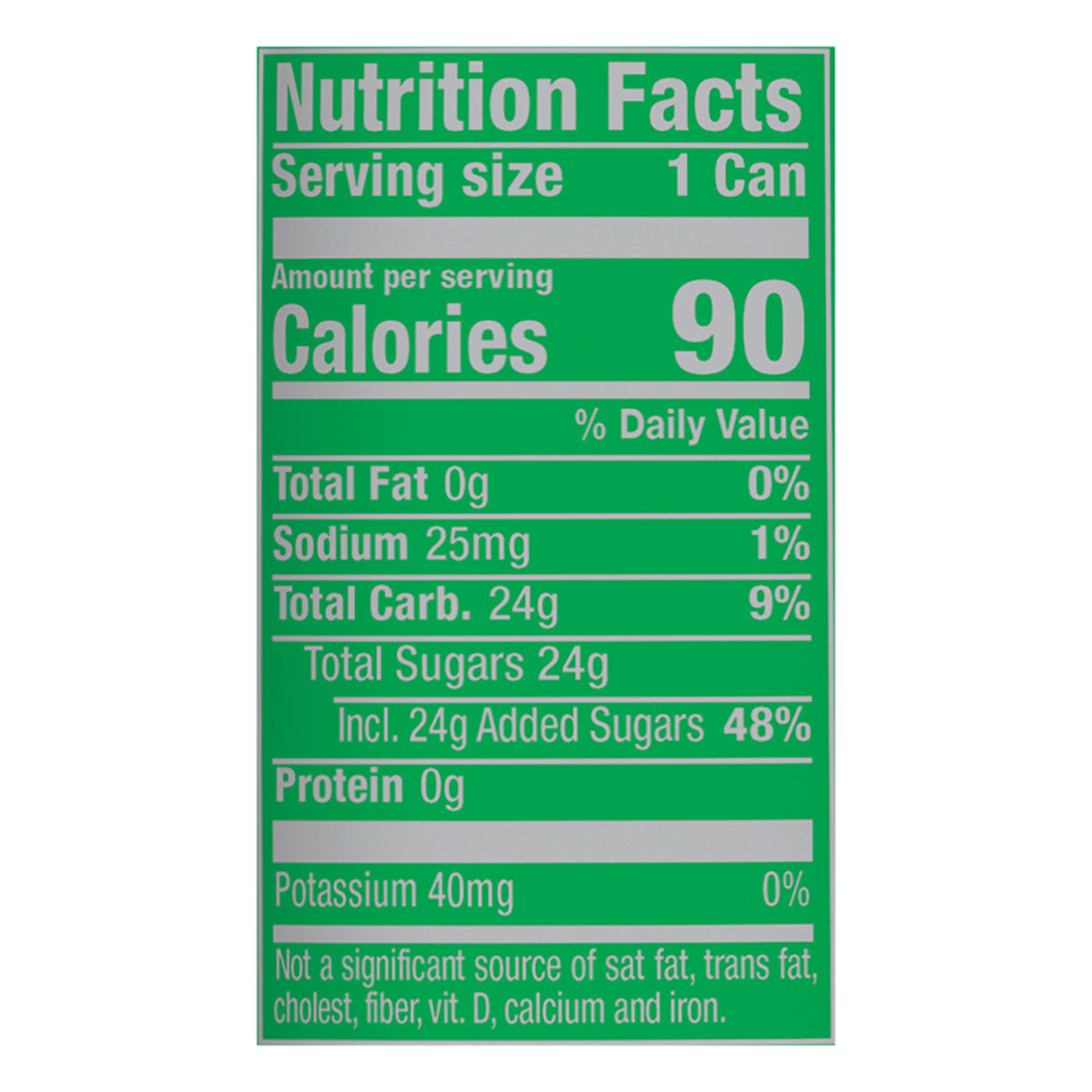 7UP Lemon Lime Soda, 7.5 fl oz cans, 6 pack