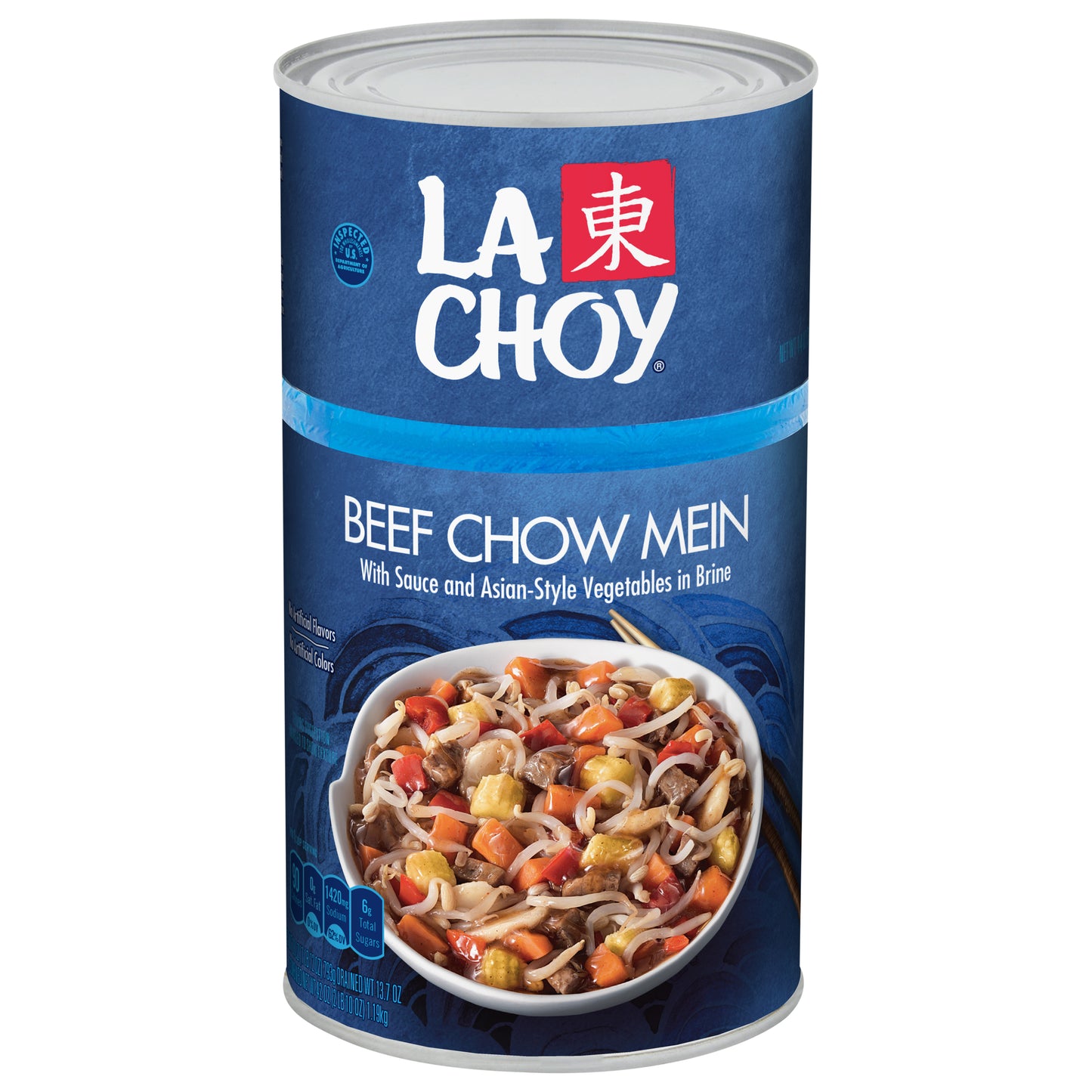 La Choy Beef Chow Mein With Sauce & Asian-style Vegetables, 42 oz.