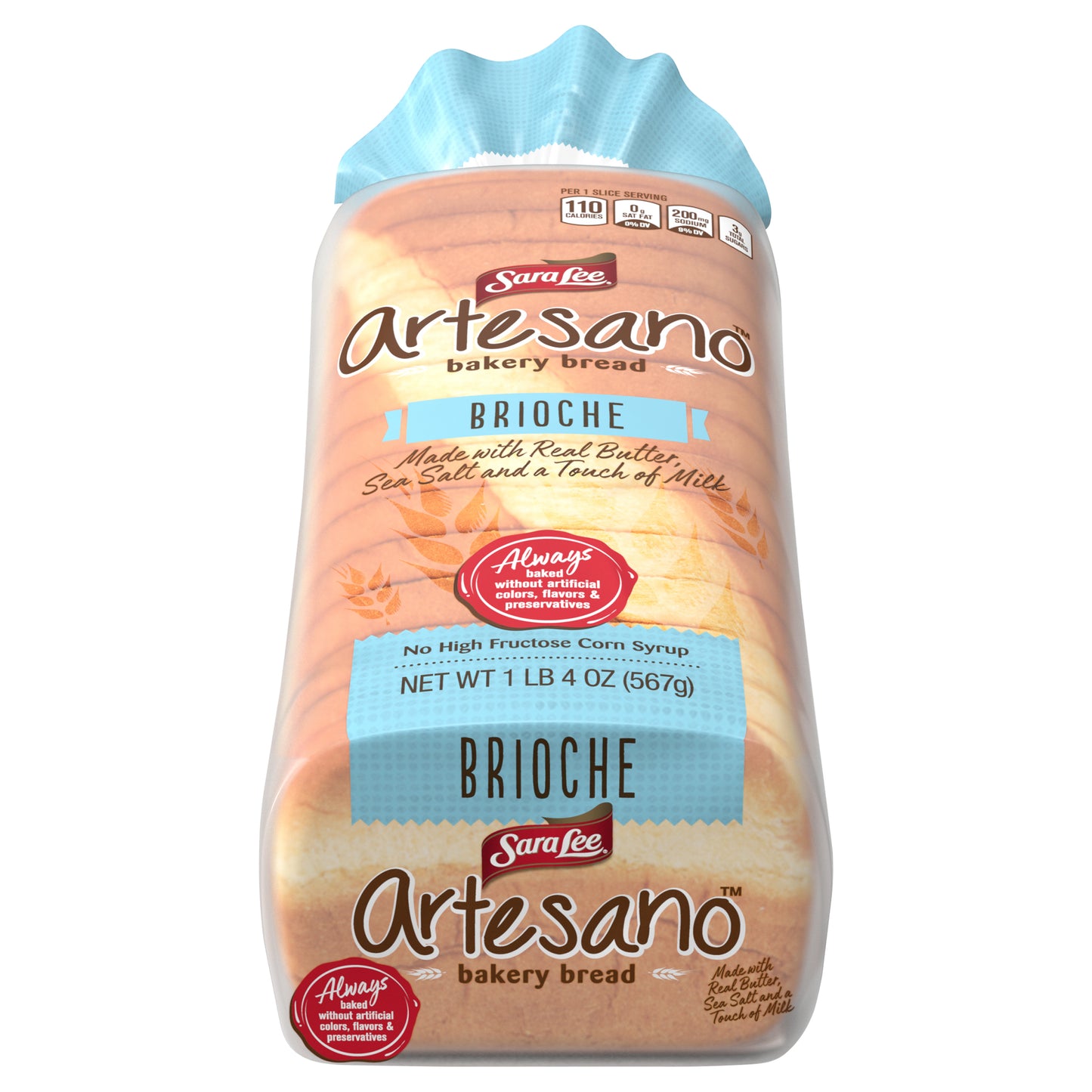 Sara Lee Artesano Brioche Bakery Bread 20 Oz