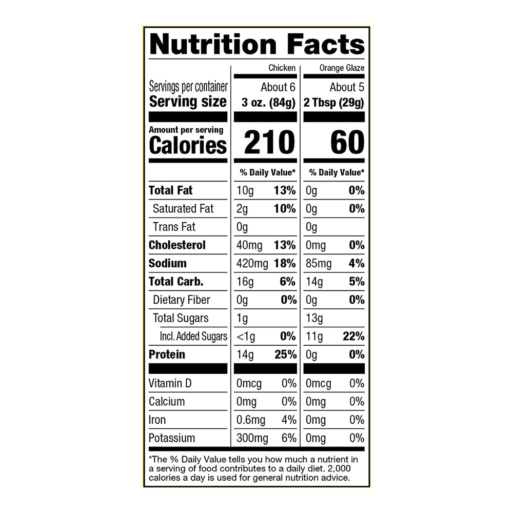 Foster Farms Orange Chicken - 24 oz