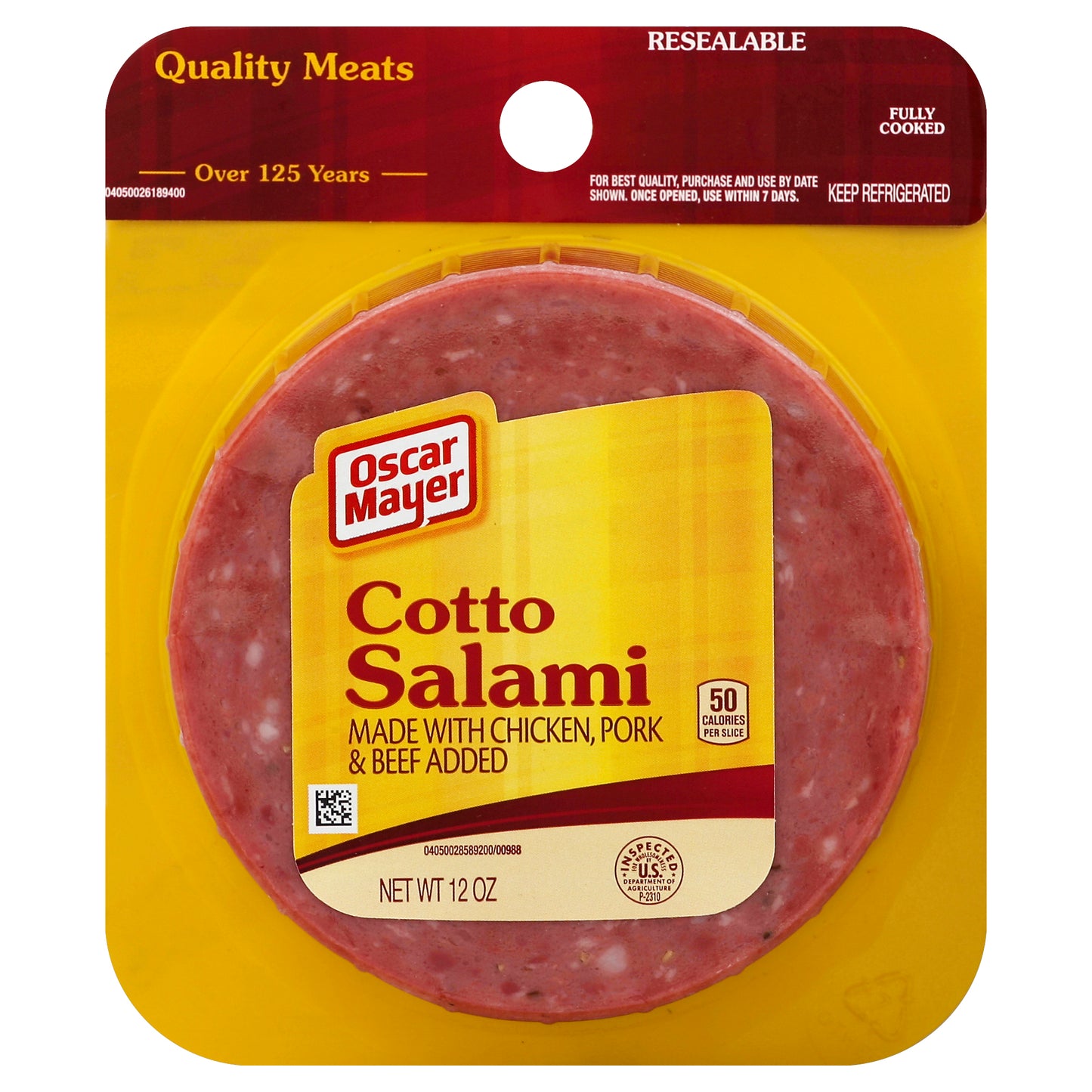 Oscar Mayer Salami 12 oz