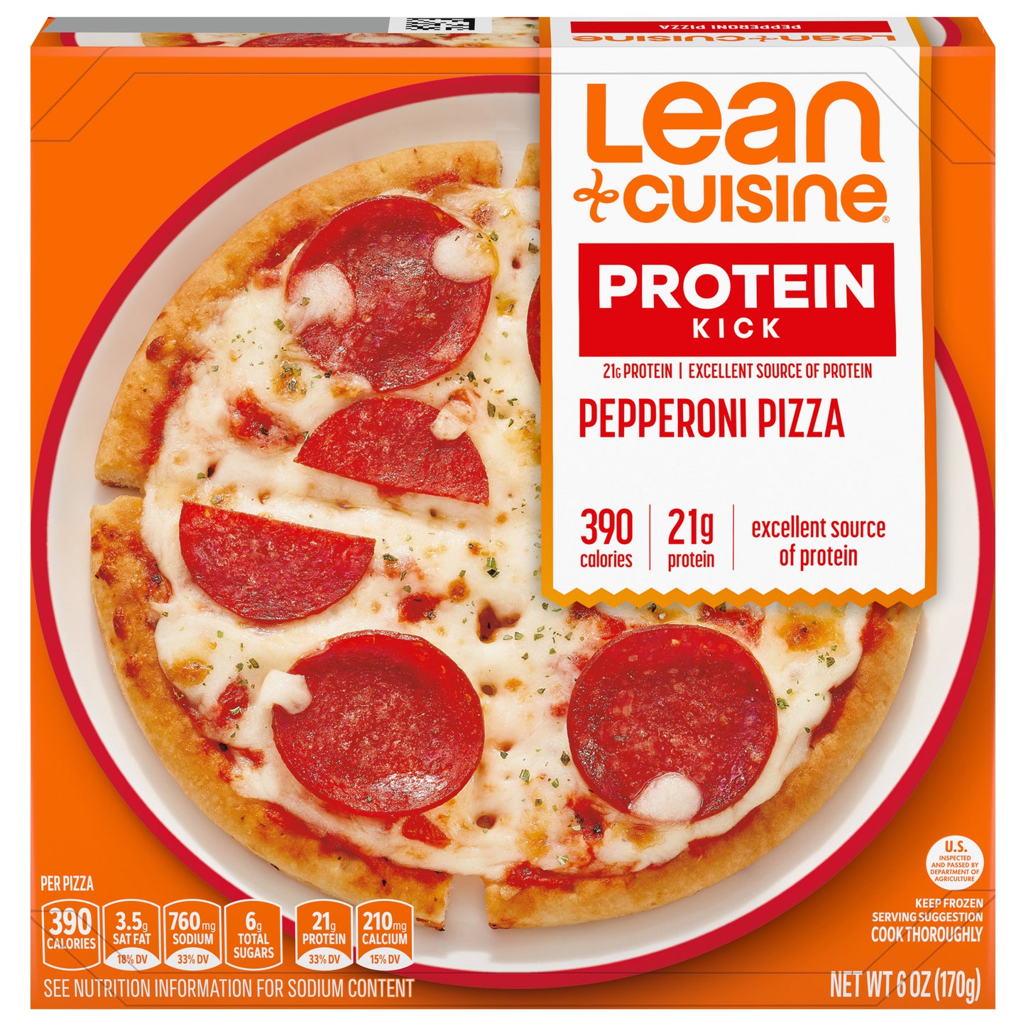 Lean Cuisine Protein Kick Pepperoni Pizza 6 oz