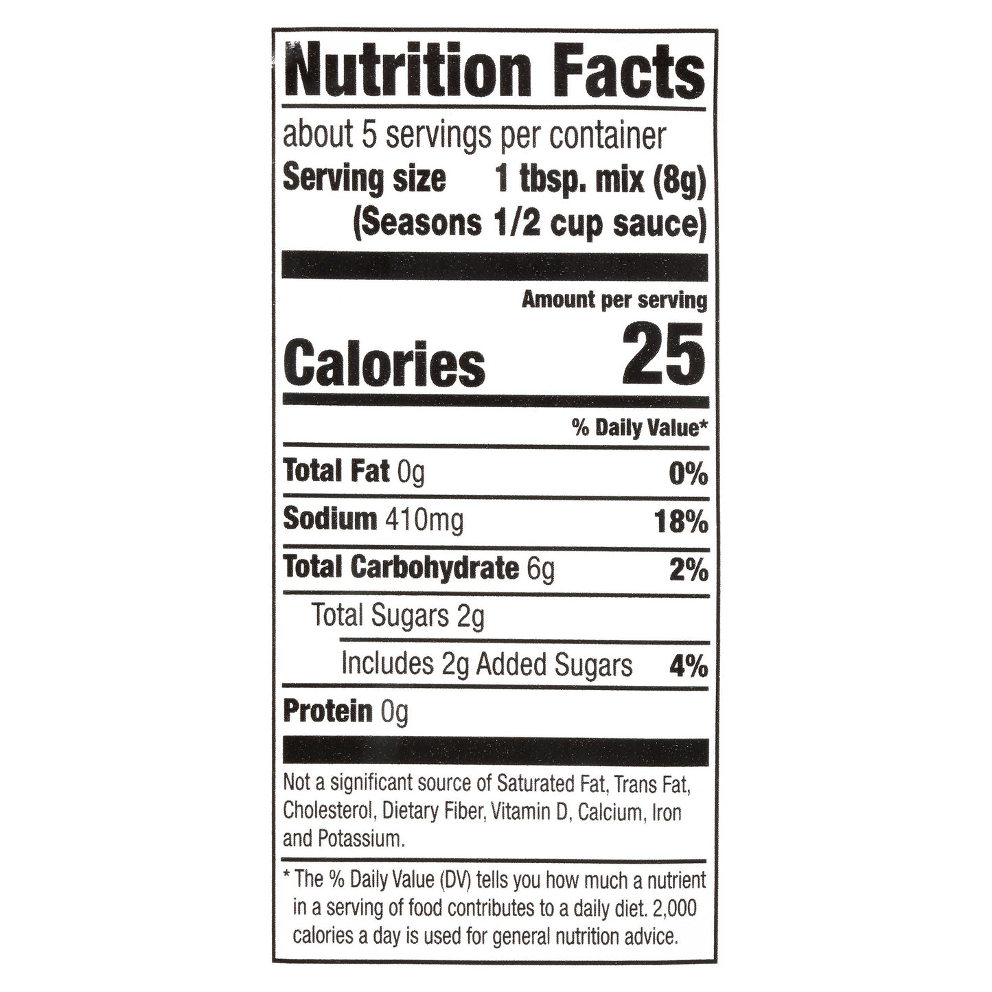 McCormick Spaghetti Sauce Mix - Thick & Zesty, 1.37 oz