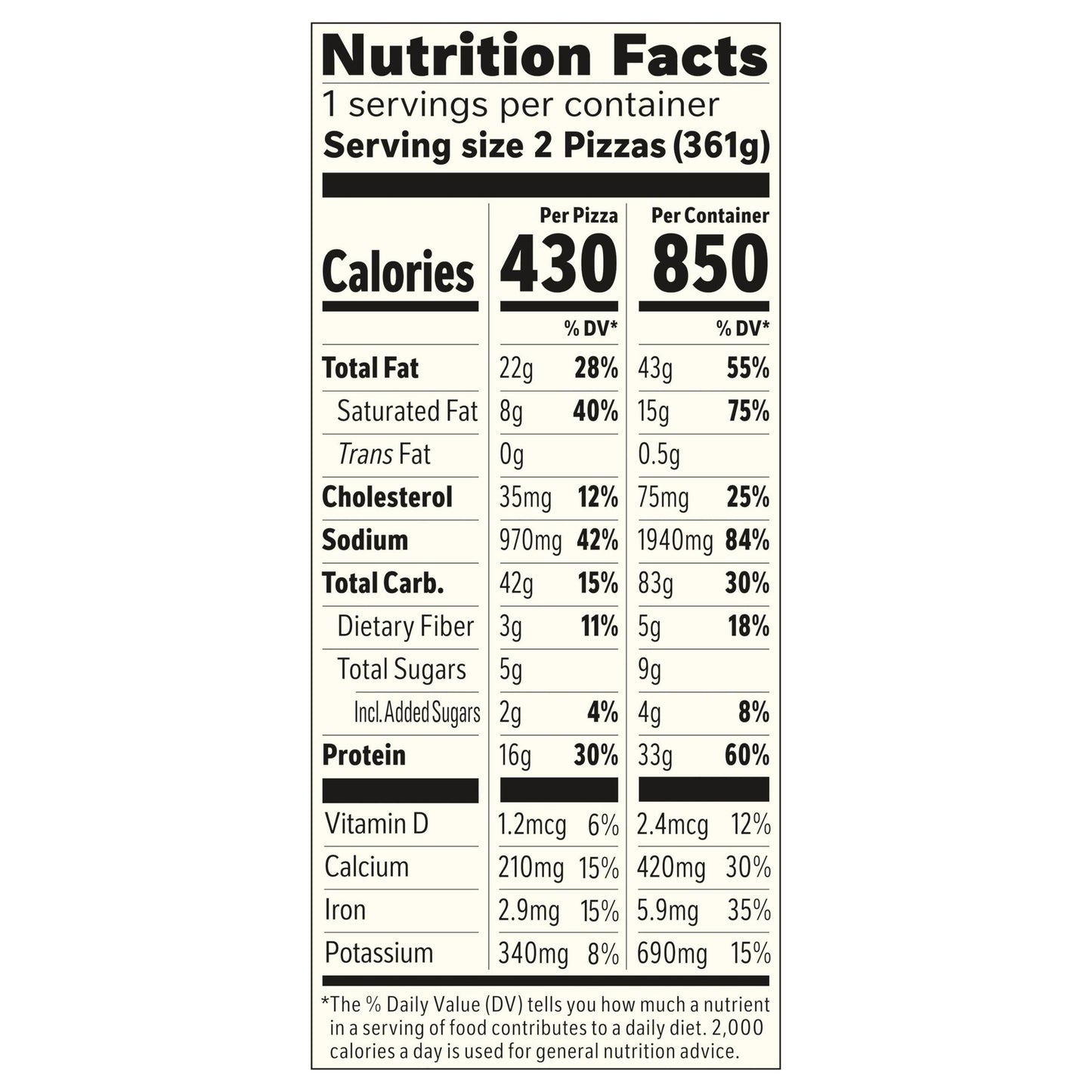 Stouffer's Deluxe French Bread Frozen Pizza 12.75oz Box