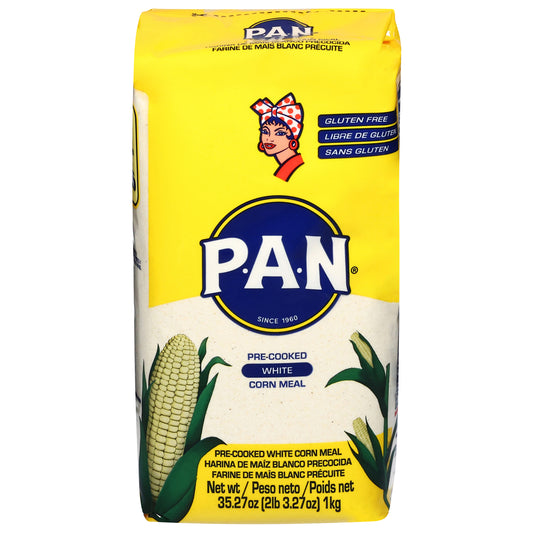 P.A.N. Pre-Cooked White Corn Meal 35.27 oz