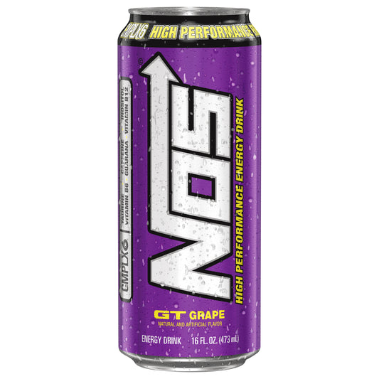 NOS High Performance GT Grape Energy Drink 16 fl oz