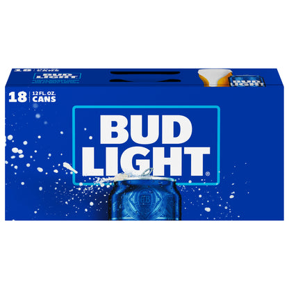 Bud Light Beer 18 - 12 fl oz Cans