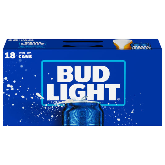 Bud Light Beer 18 - 12 fl oz Cans