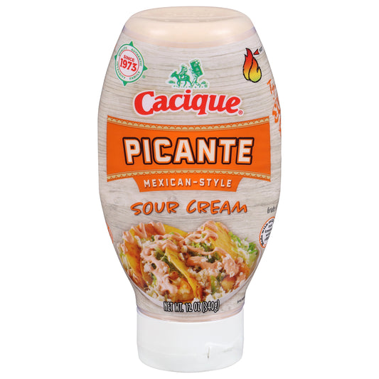 Cacique Mexican-Style Hot Picante Sour Cream 12 oz
