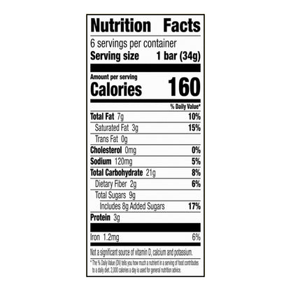 Nature Valley Sweet and Salty Nut Bars, Dark Chocolate Peanut Almond, 6 Bars, 7.2 OZ