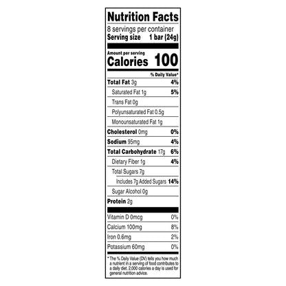 Quaker Chewy Granola Bars Peanut Butter Chocolate Chip 0.84 Oz 8 Count