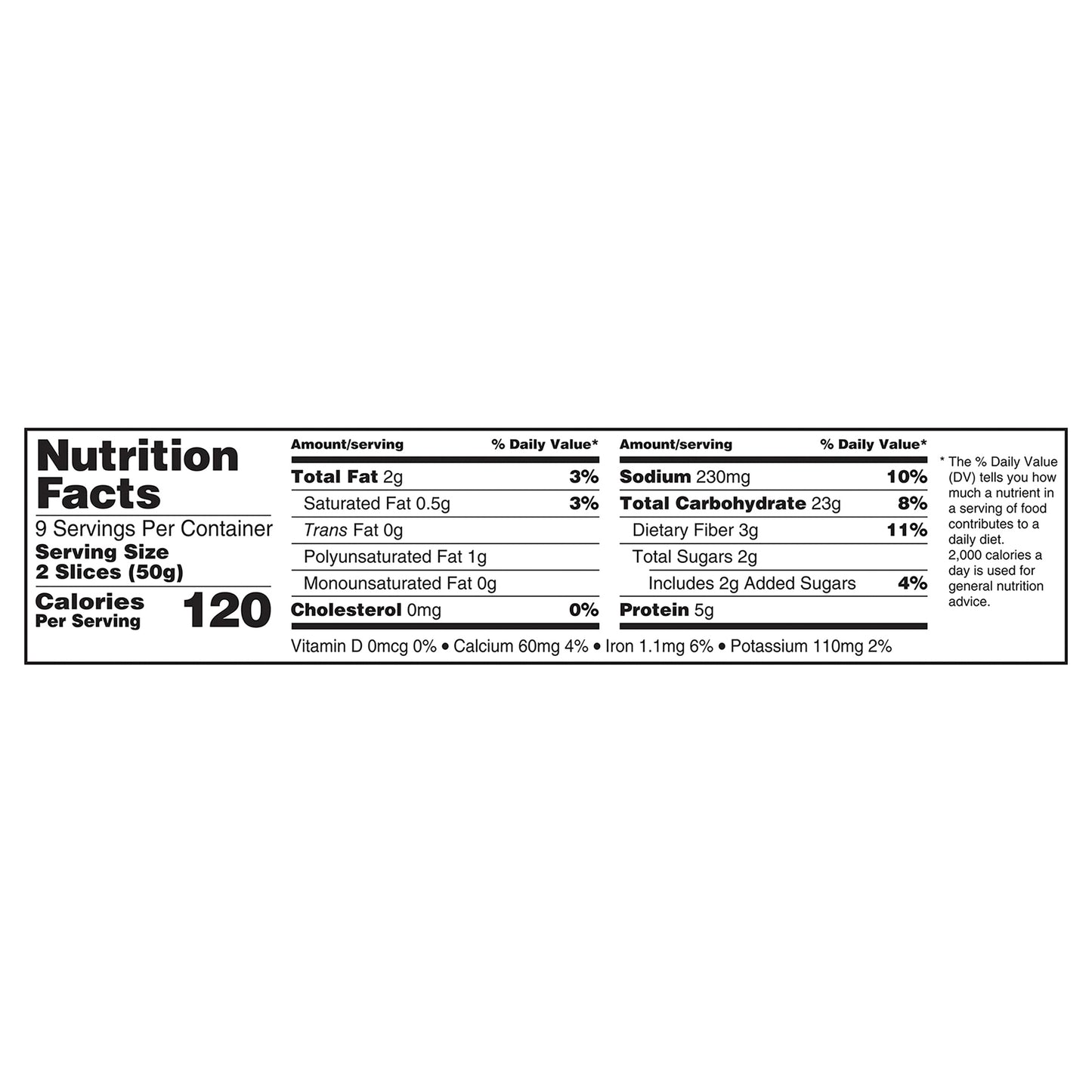 Sara Lee Classic 100% Whole Wheat Bread 16 Oz