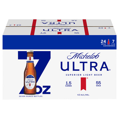 Michelob Ultra® Light Beer, 24 Pack 7 fl. oz. Bottles