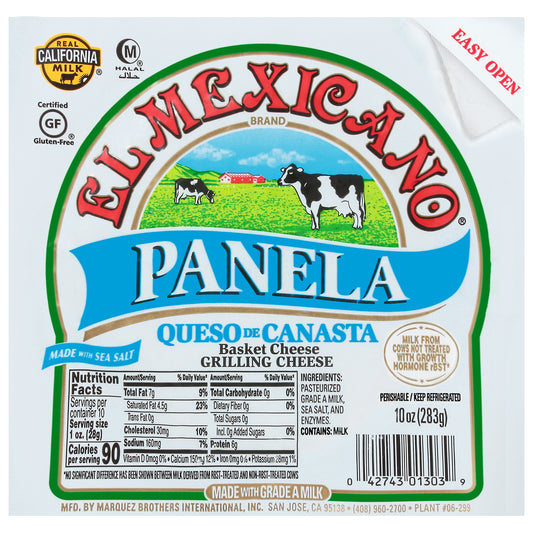 El Mexicano Grilling Cheese Panela Basket Cheese 10 oz