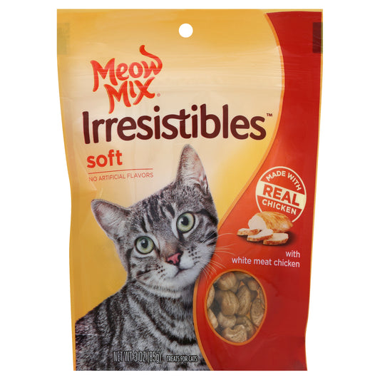 Meow Mix Irresistibles Treats for Cats 3 oz