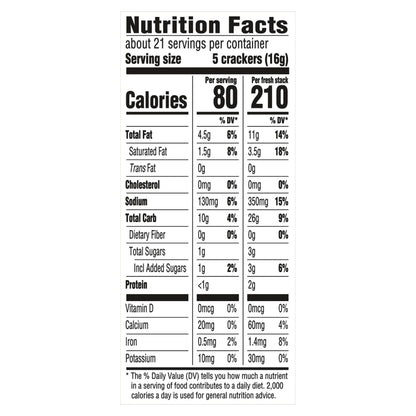 RITZ Fresh Stacks Original Crackers, 11.8 oz (8 Stacks)