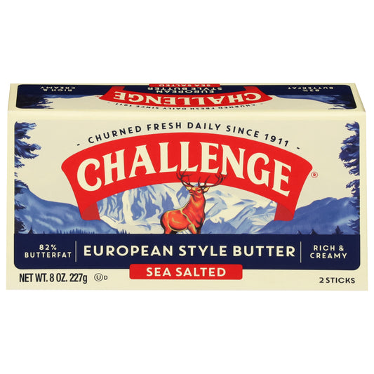 Challenge European Style Sea Salted Butter 2 ea