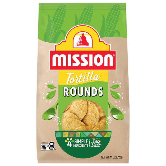 Mission Rounds Tortilla Chips, 11 oz