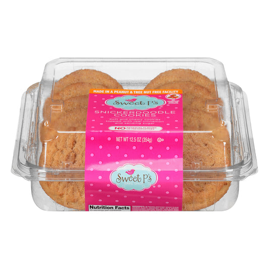 Sweet P's Bake Shop Snickerdoodle Cookies 12.5 oz