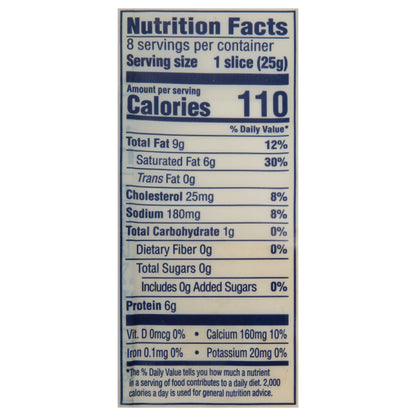 Tillamook Farmstyle Slices Extra Sharp White Cheddar Cheese 8 ea