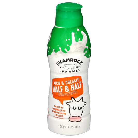 Shamrock Farms Rich & Creamy Half & Half 1 qt