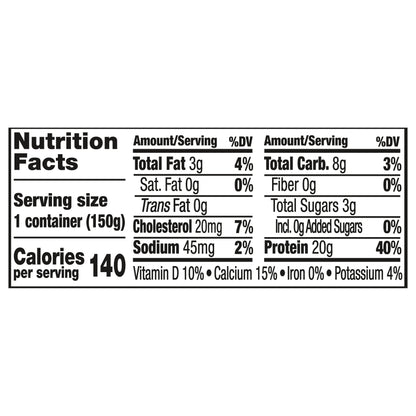 Oikos Pro 20g Protein, Peach Yogurt-Cultured Dairy Product, 5.3 OZ Cup