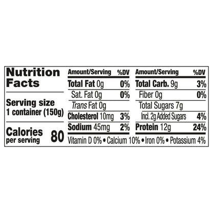 Dannon Light + Fit Banana Cream Greek Fat Free Yogurt, 5.3 OZ Yogurt Cup