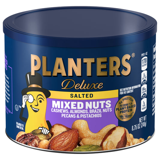 Planters Deluxe Salted Mixed Nuts 8.75 oz