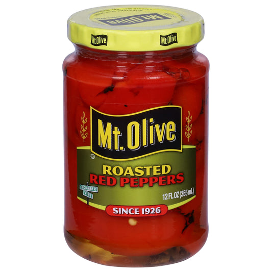 Mt. Olive Roasted Red Peppers 12 fl oz