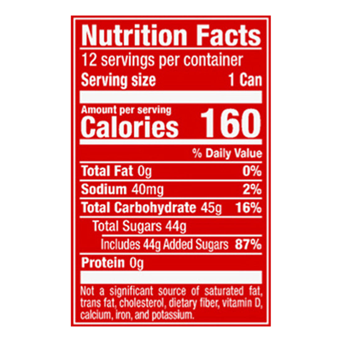 RC Cherry Cola Soda, 12 fl oz cans, 12 pack