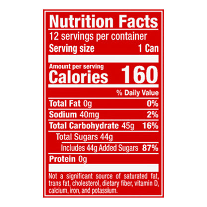 RC Cherry Cola Soda, 12 fl oz cans, 12 pack