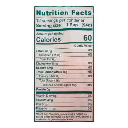 Budget Saver Slushed Gluten Free Cherry-Pineapple Monster Pops 12 - 3 fl oz Pops