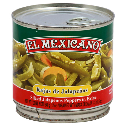 El Mexicano Jalapenos Peppers 340 gr