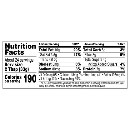 Jif Natural Creamy Peanut Butter Spread, 28-Ounce Jar