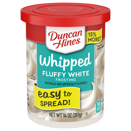Duncan Hines Whipped White Frosting, 14 OZ