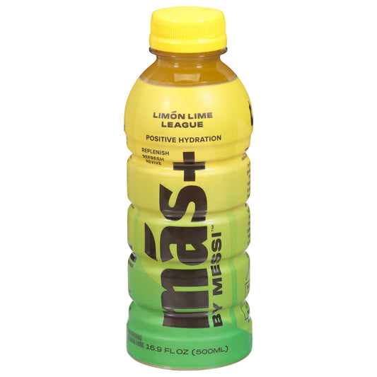 Mas+ by Messi Limon Lime League Hydration Beverage 16.9 fl oz