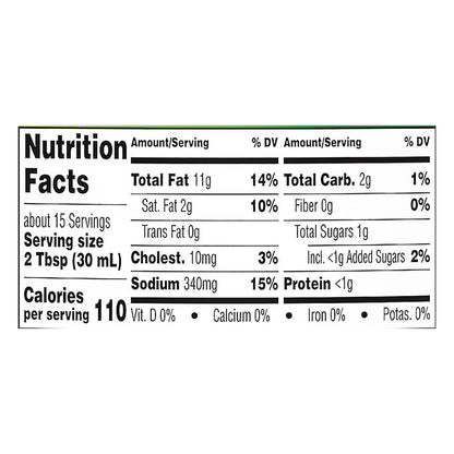 Wish-Bone Creamy Caesar Salad Dressing, 15 FL OZ