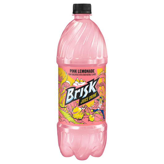 Brisk Juice Drink Pink Lemonade1 L