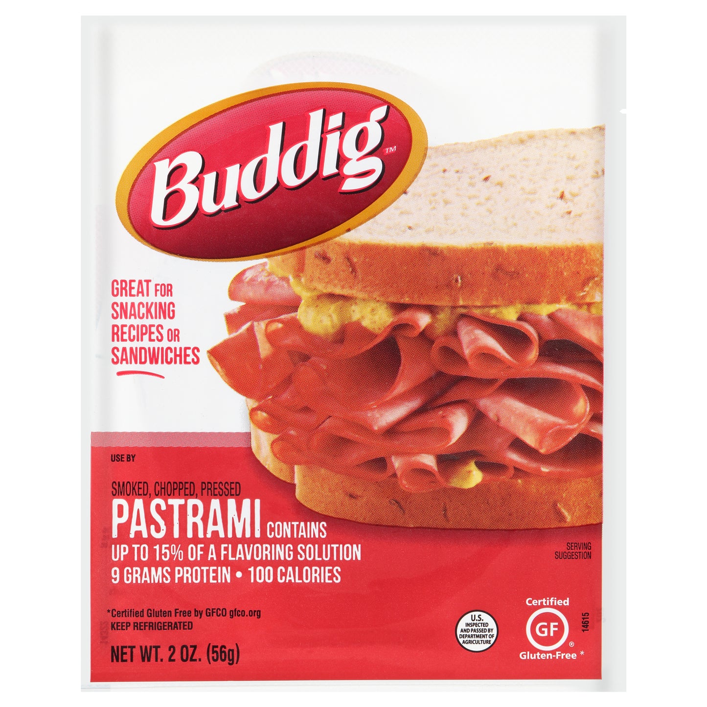 Buddig Pastrami 2 oz. Pack