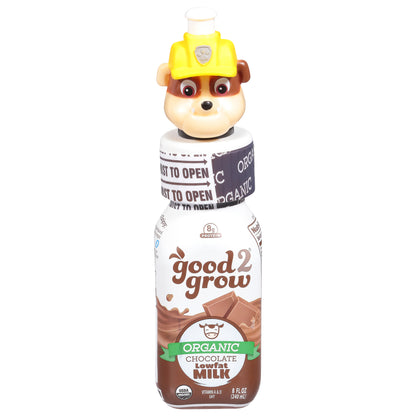 good2grow Lowfat Organic Chocolate Milk 8 fl oz